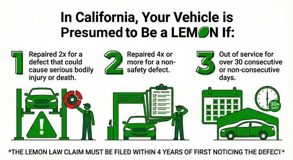 What is the Lemon Law in California?