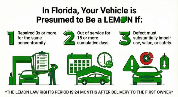 What is the Lemon Law in florida?