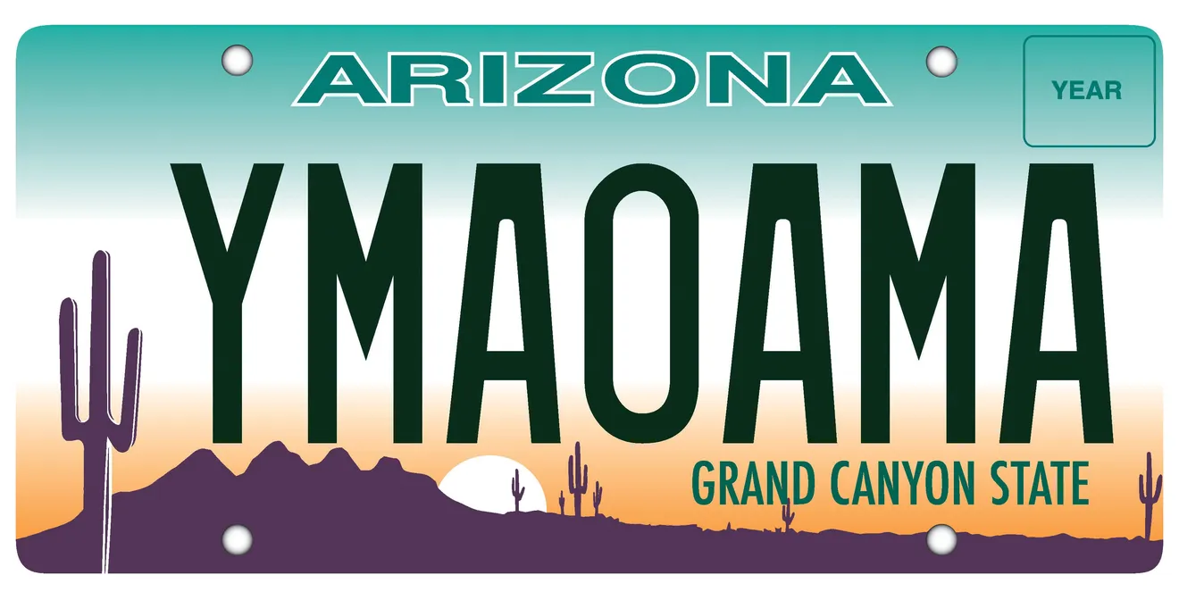 Arizona License Plate Format and Design Arizona License Plate Format and Design