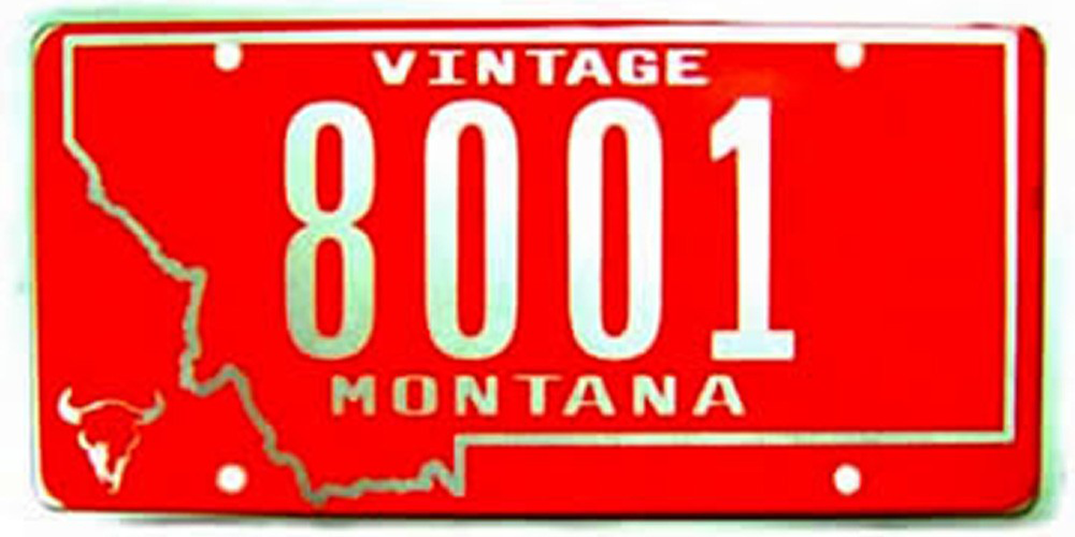 Antique License Plates