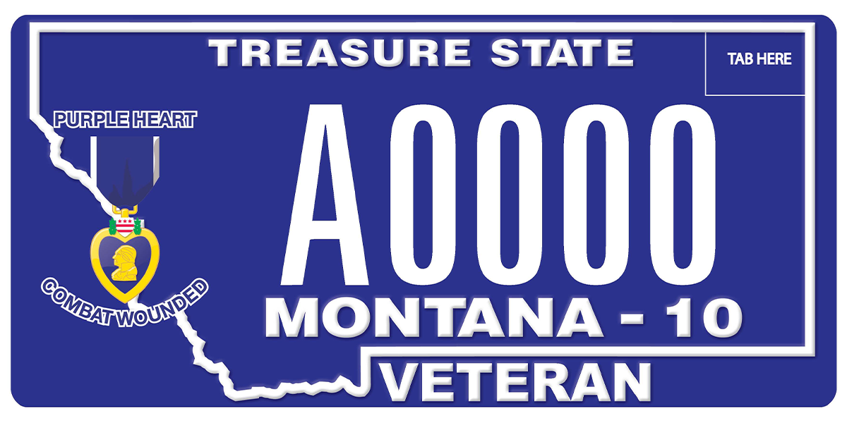 Military/Veteran License Plates