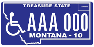 Physical Disability License Plates