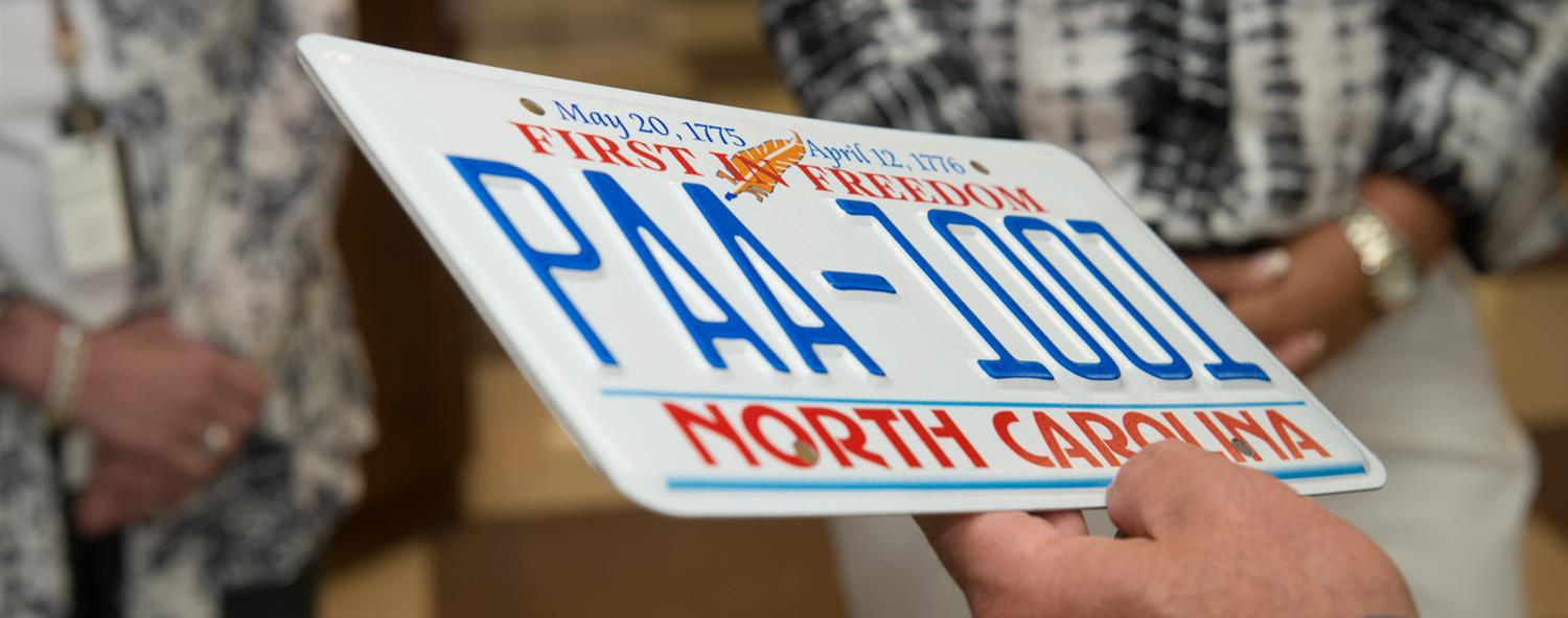 North Carolina License Plate Designs and Format North Carolina License Plate Designs and Format