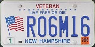 Veteran License Plates