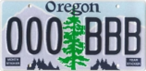 Oregon License Plate Design and Format Oregon License Plate Design and Format