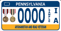 Military License plates