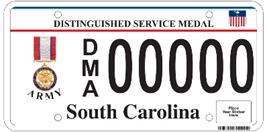 Military License plates