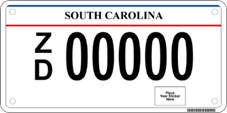 Motorcycle License Plates