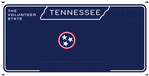 Tennessee License Plate Format and Design Tennessee License Plate Format and Design
