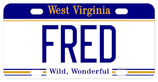 Personalized License plates